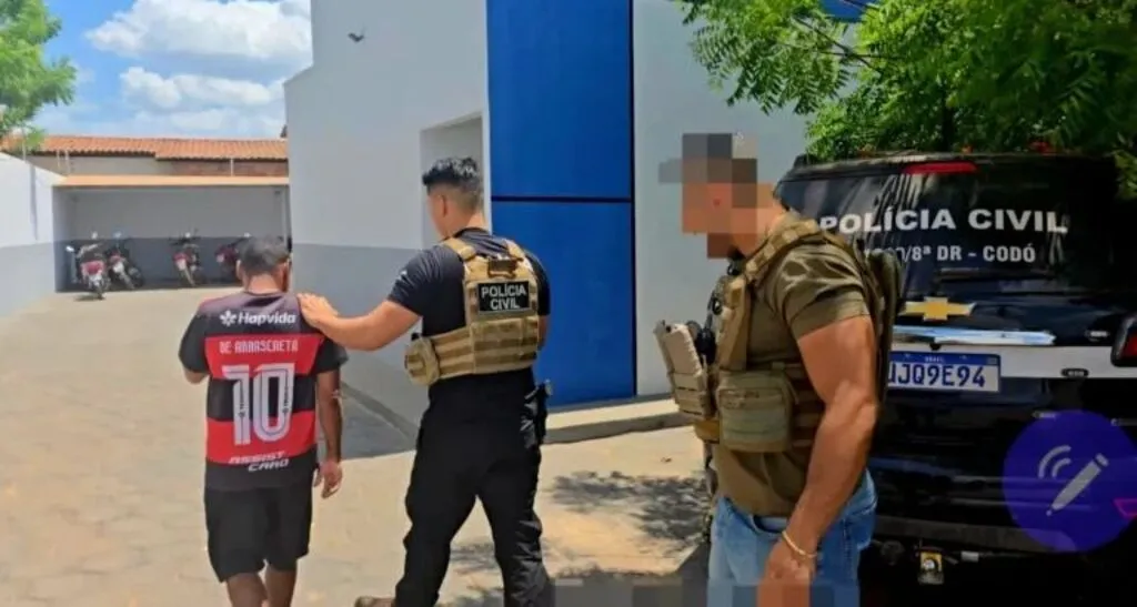 Polícia Civil prende homem que ficava nú e se lasciviava na frente de uma criança de 6 anos em Codó