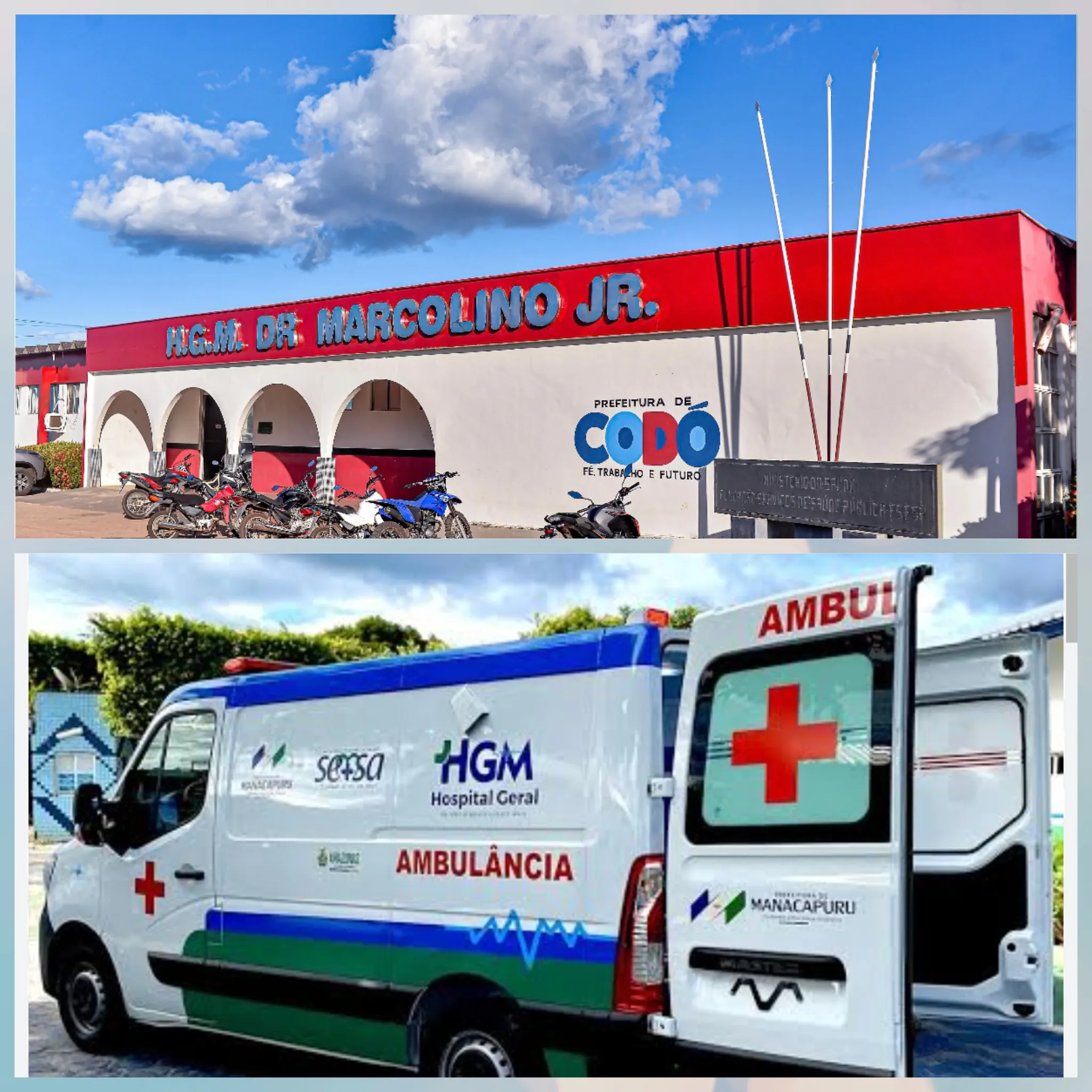 Denúncia grave: 🚨 Ambulância do HGM é acusada de abandonar idoso em via pública como lixo