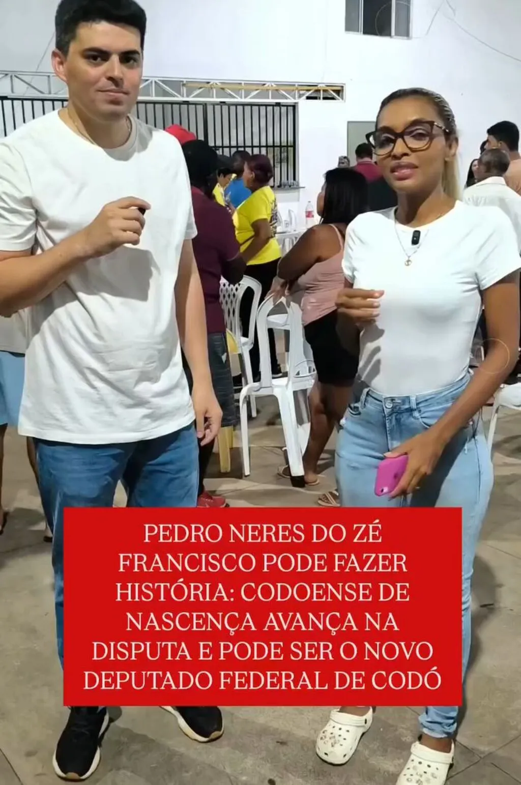 PEDRO NERES DO ZÉ FRANCISCO PODE FAZER HISTÓRIA: CODOENSE DE NASCENÇA AVANÇA NA DISPUTA E PODE SER O NOVO DEPUTADO FEDERAL DE CODÓ